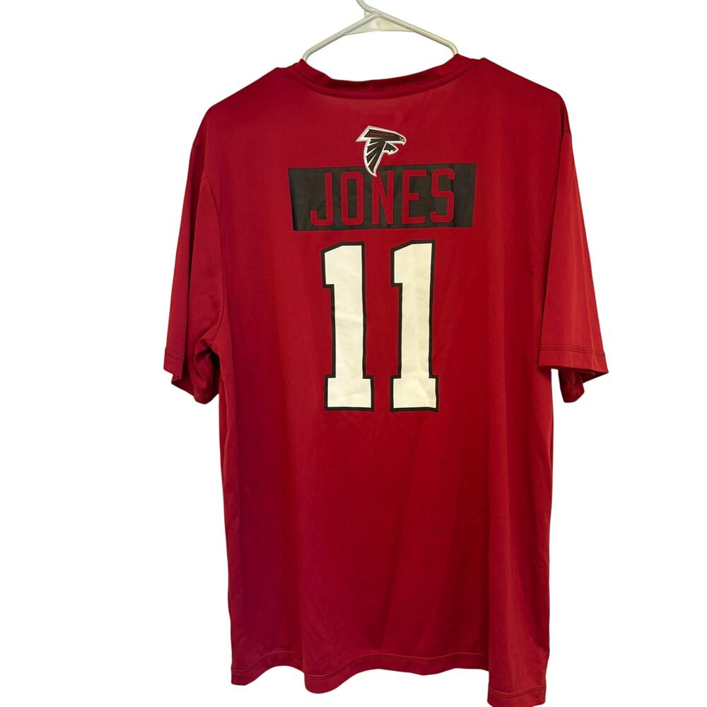 NFL Team Apparel TX# Cool Atlanta Falcons 11 Julio Jones Shirt Size Large